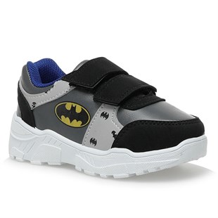 Batman Lamb Lisanslı Cırtlı Cilt Erkek Çocuk Spor Ayakkabı